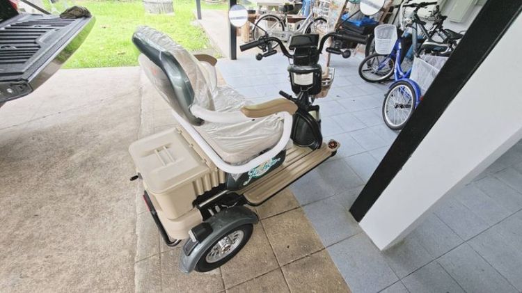 รถสามล้อไฟฟ้า RT Bike  รุ่น EV822 สีเขียว สภาพมือ 1 ยังไม่ได้ใช้งาน รูปที่ 4