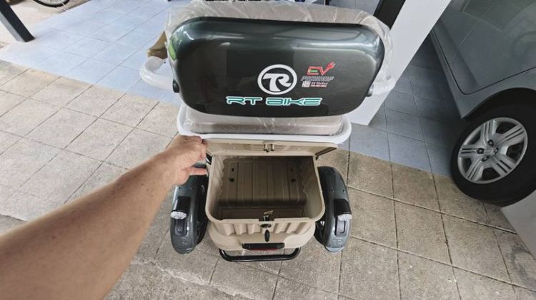 รถสามล้อไฟฟ้า RT Bike  รุ่น EV822 สีเขียว สภาพมือ 1 ยังไม่ได้ใช้งาน รูปที่ 7