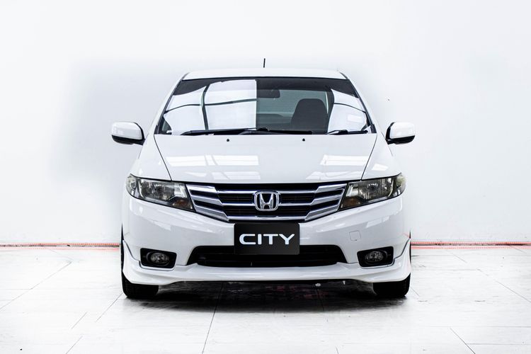 Honda City 2013 1.5 V Sedan เบนซิน ไม่ติดแก๊ส เกียร์อัตโนมัติ ขาว รูปที่ 4