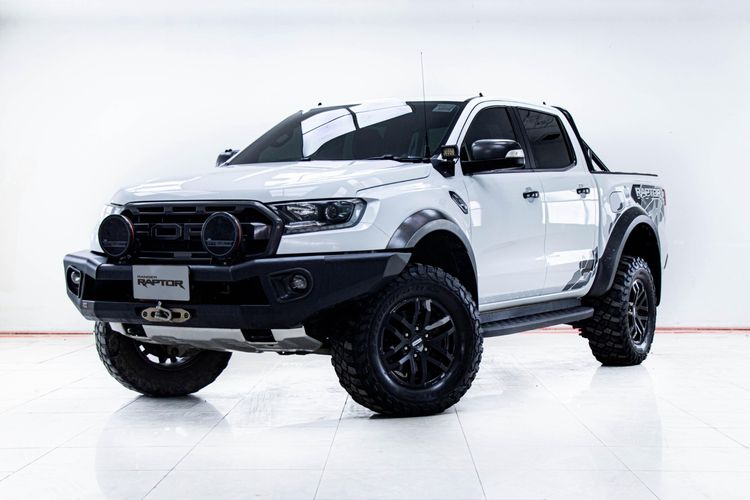 รถ Ford Ranger Raptor 2.0 Bi-Turbo 4WD สี ขาว