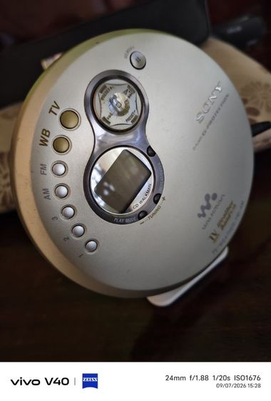 เครื่องอ่านแผ่นsonywalkmanสภาพสวยใช้ได้ปกติ รูปที่ 3