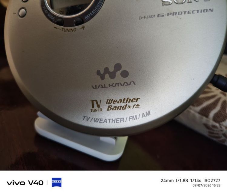 เครื่องอ่านแผ่นsonywalkmanสภาพสวยใช้ได้ปกติ รูปที่ 4