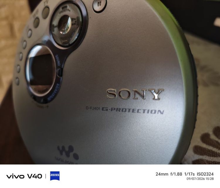 เครื่องอ่านแผ่นsonywalkmanสภาพสวยใช้ได้ปกติ รูปที่ 6