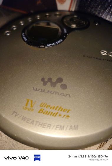 เครื่องอ่านแผ่นsonywalkmanสภาพสวยใช้ได้ปกติ รูปที่ 2