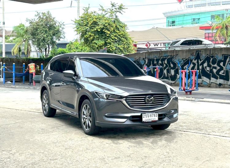 Mazda CX-8 2022 2.5 SP Utility-car เบนซิน ไม่ติดแก๊ส เกียร์อัตโนมัติ เทา รูปที่ 3