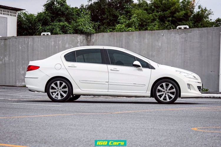 Peugeot 2012 Sedan เบนซิน ไม่ติดแก๊ส เกียร์อัตโนมัติ ขาว รูปที่ 4