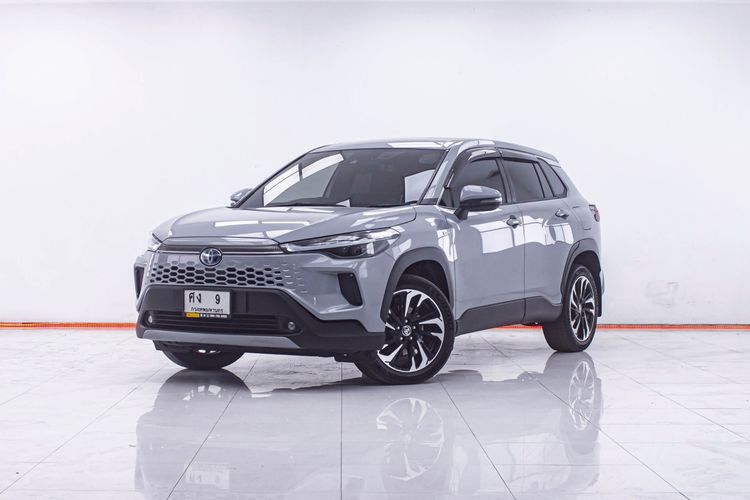รถ Toyota Corolla Cross 1.8 Hybrid Premium สี เทา