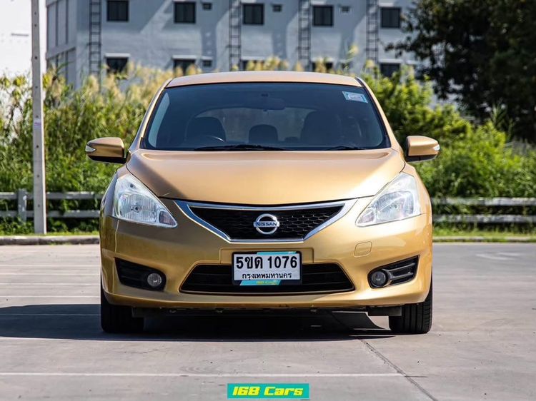 Nissan 2014 Sedan เบนซิน ไม่ติดแก๊ส เกียร์อัตโนมัติ ส้ม รูปที่ 2