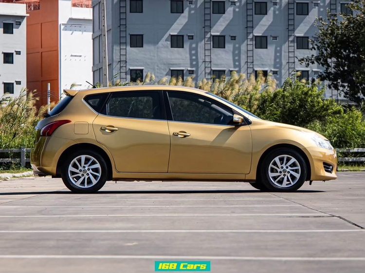 Nissan 2014 Sedan เบนซิน ไม่ติดแก๊ส เกียร์อัตโนมัติ ส้ม รูปที่ 4