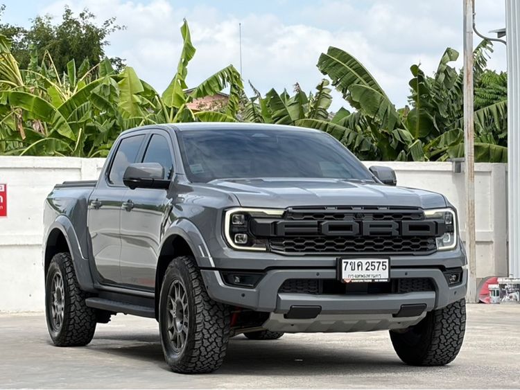 รถ Ford Ranger Raptor 3.0L V6 Twin-Turbo EcoBoost 4x4 สี เทา
