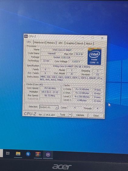 ยกเคส พร้อมใช้งาน DELL ซีพียู I- เจน4  แรม 8 G ฮาร์ดดิส 1000 G รูปที่ 4