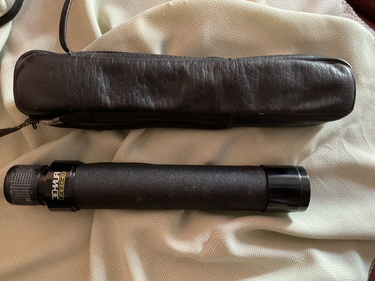 อื่นๆ ขายกล้องส่องทางไกลตาเดียววินเทจรัสเซีย Zenitsa ZT 8-24x40M สภาพเก็บเก่าเลนส์ใส พร้อมกระเป๋าหนัง