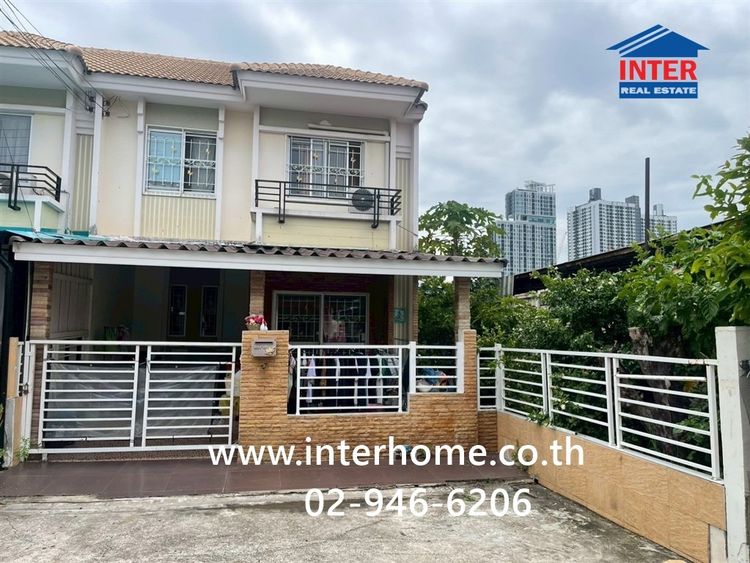 ทาวน์โฮม 2 ชั้น 28.9 ตร.ว หมู่บ้านพฤกษาทาวน์ สุขุมวิท-เทพารักษ์ กม.1 ซอยประดิษฐ์สโมสร ถนนเทพารักษ์ กม1 ถนนประดิษฐ์สโมสร เมืองสมุทรปราการ 