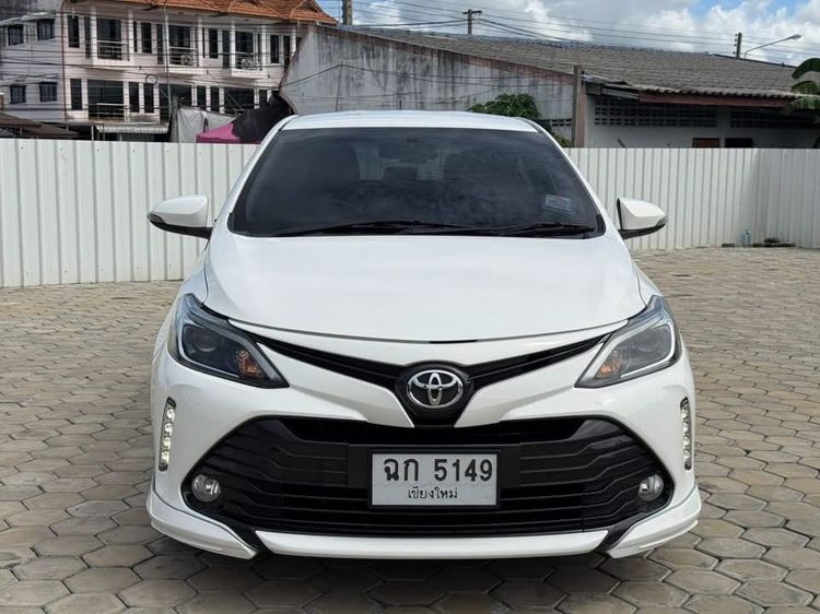 Toyota Vios 2017 1.5 G Sedan เบนซิน ไม่ติดแก๊ส เกียร์อัตโนมัติ ขาว