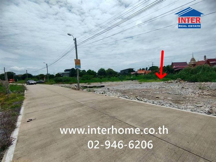 ที่ดินเปล่า 1 ไร่ 127 ตร.ว. ที่ดิน ซอยร่วมใจ2 ถนนราชพฤกษ์ ถนนสะพานนนทบุรี-บางบัวทอง ถนนราชพฤกษ์ ปากเกร็ด นนทบุรี รูปที่ 3