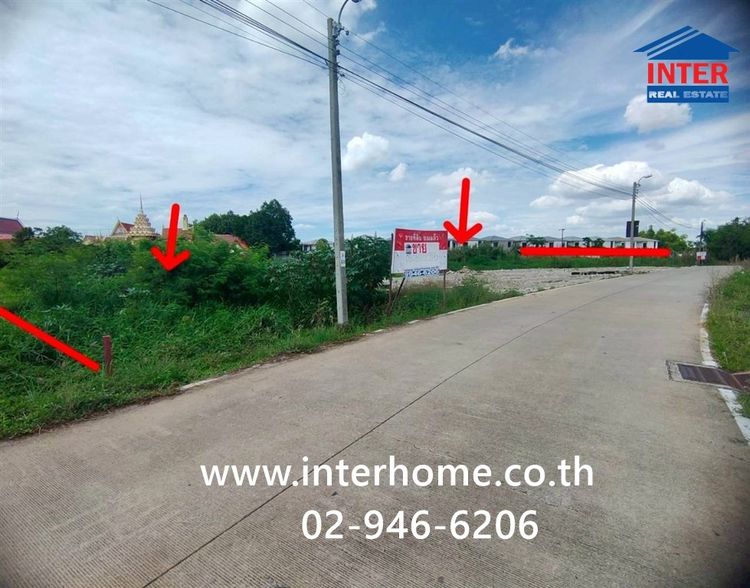 ที่ดินเปล่า 1 ไร่ 127 ตร.ว. ที่ดิน ซอยร่วมใจ2 ถนนราชพฤกษ์ ถนนสะพานนนทบุรี-บางบัวทอง ถนนราชพฤกษ์ ปากเกร็ด นนทบุรี รูปที่ 2