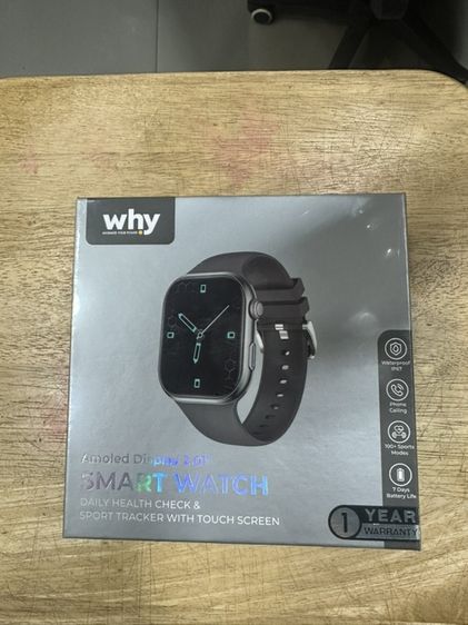 นาฬิกา สมาร์ทวอทช์ Why Atlas Sw-105A หน้าจอ 2.01” Amoled แบตอึด Smart watch รับสายได้ โทรออกได้ จอใหญ่ คมชัดเต็มจอ FULL