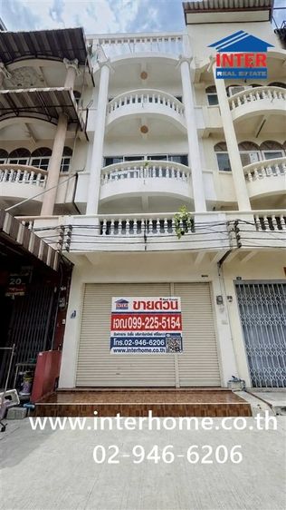 อาคารพาณิชย์ 3 ชั้น 17.4 ตร.ว. อาคารพาณิชย์ ตรงข้ามโรงแรมบ้านโบราณ ถนนราชดำเนินใน ถนนราชดำเนินกลาง ถนนบุญศิริ เขตพระนคร กรุงเทพมหานคร