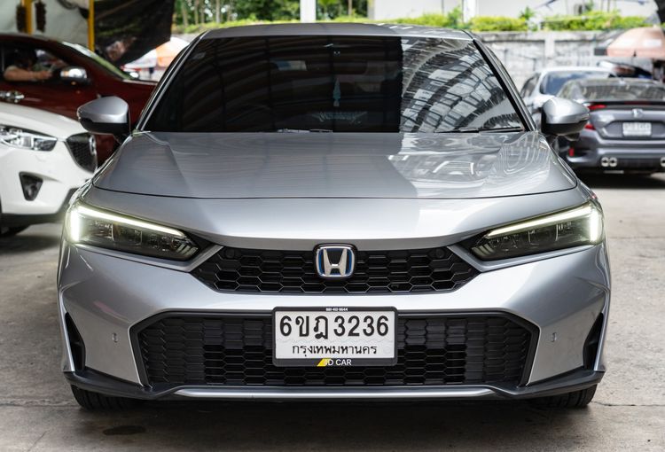 Honda Civic 2025 2.0 eHEV EL+ Sedan ไฮบริด ไม่ติดแก๊ส เกียร์อัตโนมัติ เทา