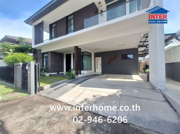 บ้านเดี่ยว 2 ชั้น 80 ตร.ว. หมู่บ้านมัณฑนา อ่อนนุช-วงแหวน3 ใกล้เมกา บางนา ซอยกาญจนาภิเษก43-1 ถนนอ่อนนุช ถนนบางนา-ตราด ถนนคู่ขนานกาญจนาภิเษก  รูปที่ 2