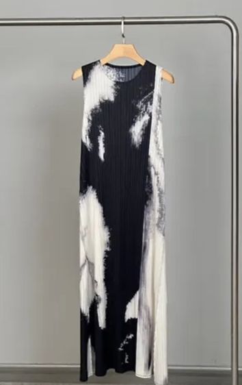 Pleats dress งานพรีทแน่น ลายสวย รูปที่ 2