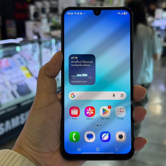Samsung A17 5G สีดำ เครื่องศูนย์ สภาพสวย ขอบบอดี้มีรอย จอ6.7นิ้ว แรม8รอม128 กล้อง50ล้าน(3ตัว) ประกันศูนย์ยาวๆ🔥🔥 รูปที่ 2