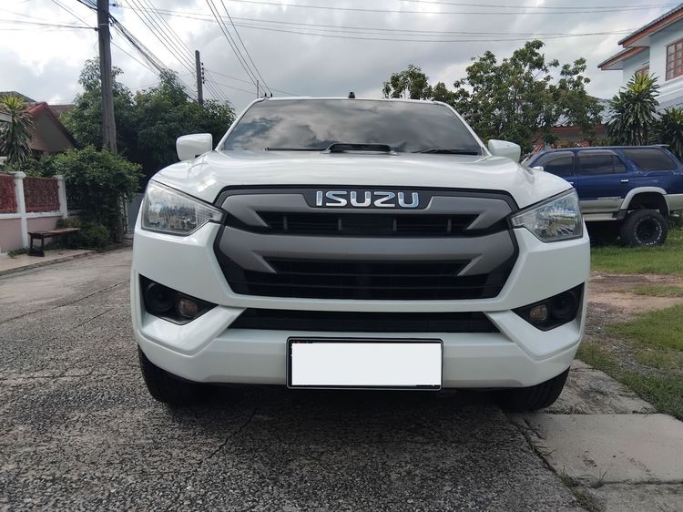 Isuzu D-MAX 2020 1.9 S Pickup ดีเซล เกียร์ธรรมดา ขาว รูปที่ 2