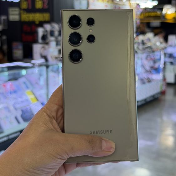 Samsung S24 Ultra สี Titanium เครื่องศูนย์ สภาพสวยมาก หลังมีรอยลอก จอ6.8นิ้ว แรม12รอม256 Snap8 Gen3 กล้อง200ล้าน(4ตัว)🔥🔥 รูปที่ 2