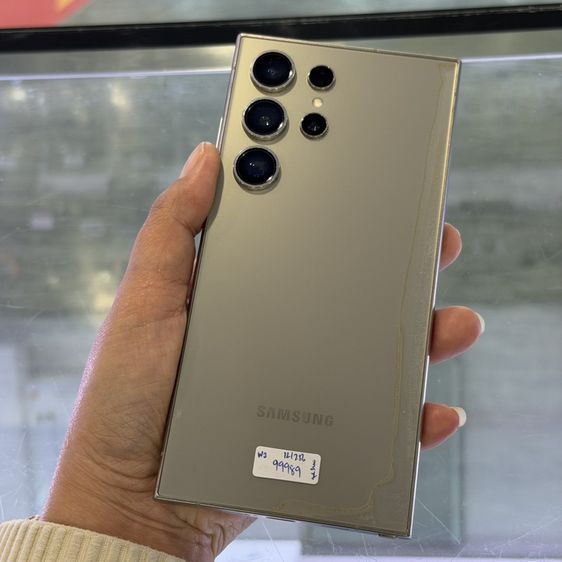 Samsung S24 Ultra สี Titanium เครื่องศูนย์ สภาพสวยมาก หลังมีรอยลอก จอ6.8นิ้ว แรม12รอม256 Snap8 Gen3 กล้อง200ล้าน(4ตัว)🔥🔥 รูปที่ 7