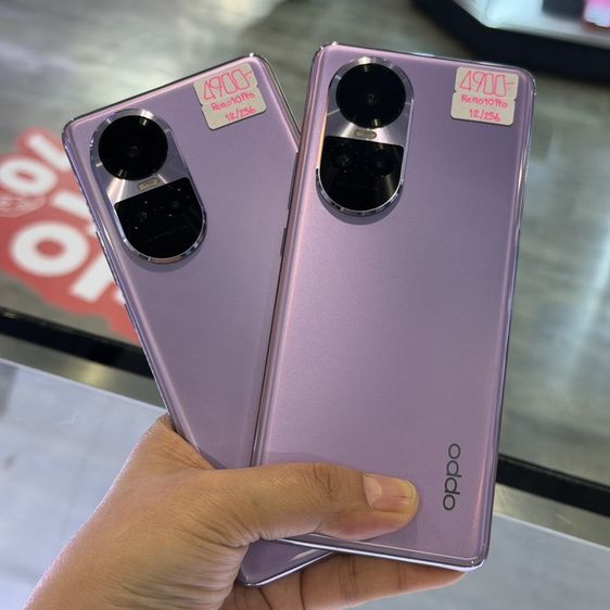 Oppo Reno10 Pro 5G สี Glossy Purple เครื่องศูนย์ สภาพสวยมากๆ จอ6.7นิ้ว แรม12รอม256 Snap778G กล้อง50ล้าน(3ตัว)🩷🩷 รูปที่ 2