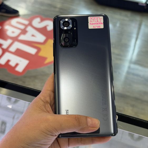 Redmi Note10 Pro สีดำ เครื่องศูนย์ สภาพสวยมากๆ จอเบิร์นบ้าง จอ6.67นิ้ว แรม8รอม128 Snap730 กล้อง108ล้าน(4ตัว)🥰🥰 รูปที่ 2