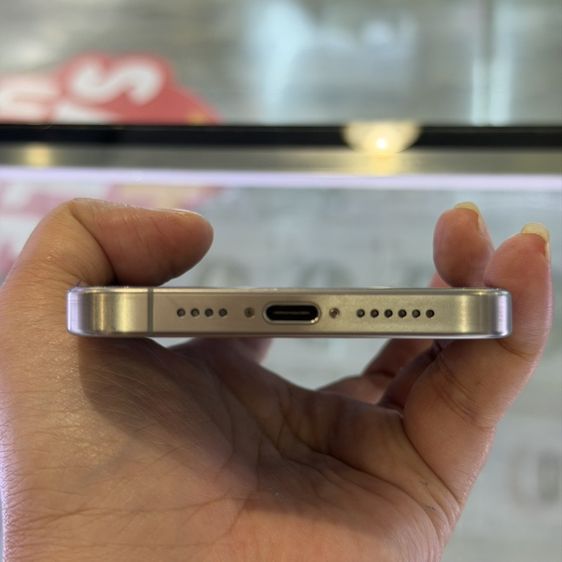 iPhone15 Pro Max 256GB สี Natural Titanium เครื่องศูนย์ ขายถูกๆค่ะ😊😊 รูปที่ 5