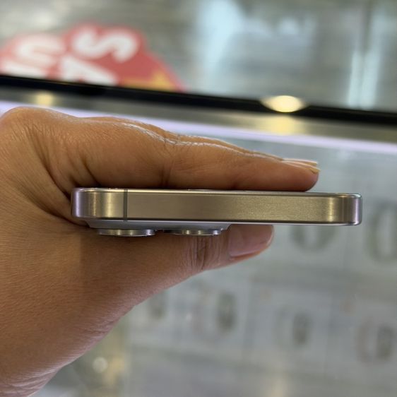 iPhone15 Pro Max 256GB สี Natural Titanium เครื่องศูนย์ ขายถูกๆค่ะ😊😊 รูปที่ 6