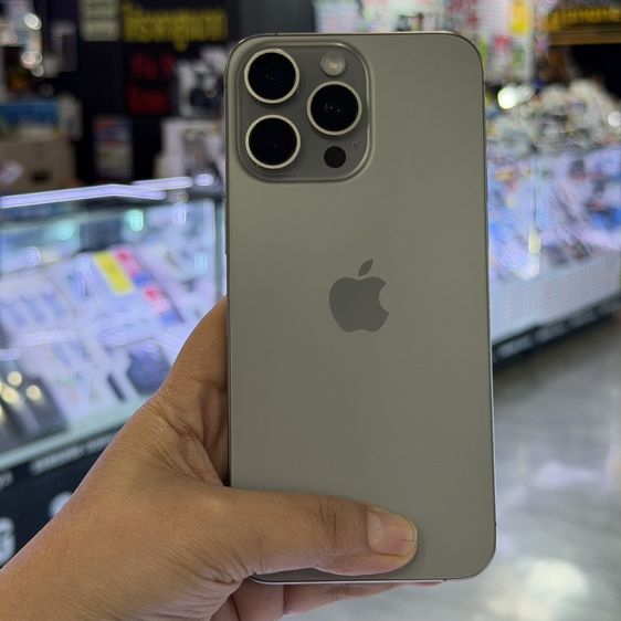 iPhone15 Pro Max 256GB สี Natural Titanium เครื่องศูนย์ ขายถูกๆค่ะ😊😊 รูปที่ 2