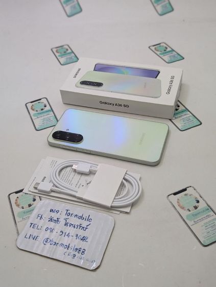 อื่นๆ ขาย เทิร์น Samsung Galaxy A36 5G 128 Gb ศูนย์ไทย สภาพสวย อุปกรณ์ครบยกกล่อง ประกันยาว 8 เดือน เพียง 5,990 บาท ครับ  