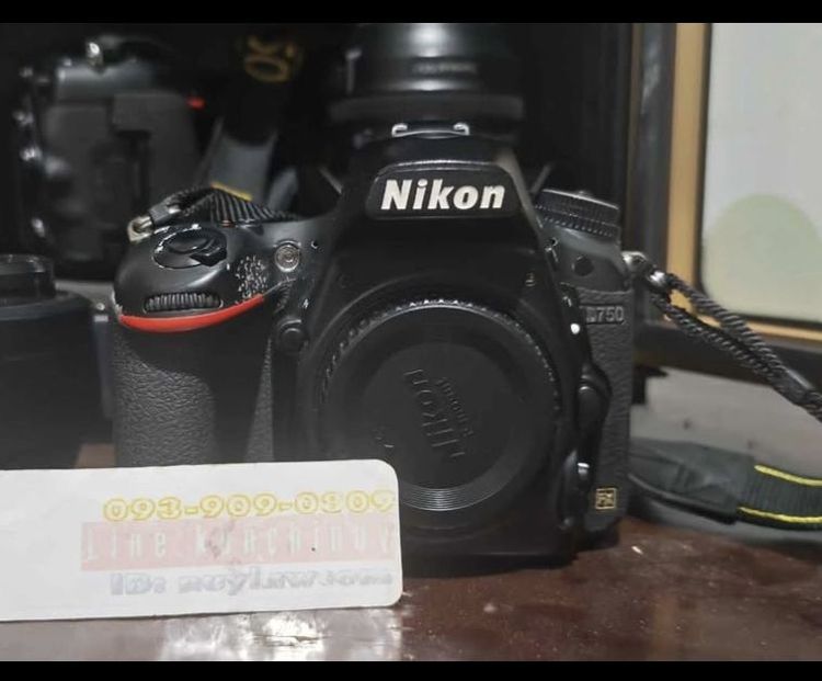 กล้อง DSLR ไม่กันน้ำ Nikon D750 สภาพสวย นอนตู้ Shutter 5,xxx