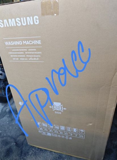 ปล่อยเครื่องซักผ้าใหม่ samsung ฝาบนwa10cg4545byst ยังไม่แกะกล่องประกันศูนย์5200 บาท นัดรับ อ่อนนุช17 ได้คะ ต่างจังหวัด video call ตอนส่ง ได้คะ
