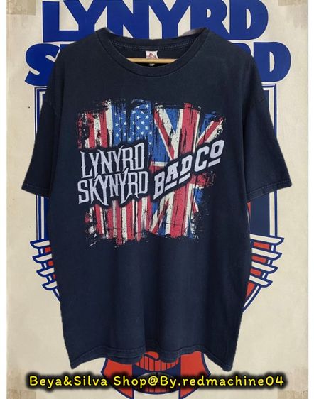 อื่นๆ เสื้อทีเชิ้ต อื่นๆ ดำ แขนสั้น เสื้อวง   LYNYRD SKYNYRD T - ShirtTour 2014s'