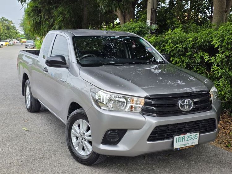 Toyota Hilux Revo 2016 2.4 J Pickup ดีเซล ไม่ติดแก๊ส เกียร์ธรรมดา เทา รูปที่ 3