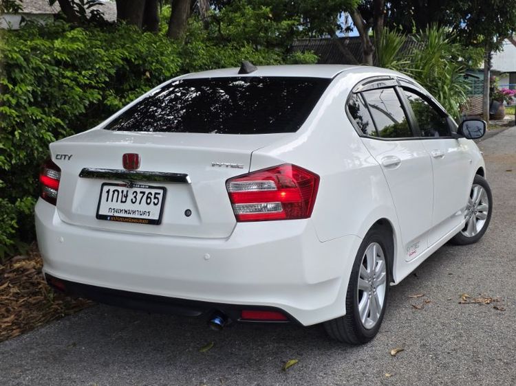 Honda City 2013 1.5 V i-VTEC Sedan เบนซิน LPG เกียร์อัตโนมัติ ขาว รูปที่ 3