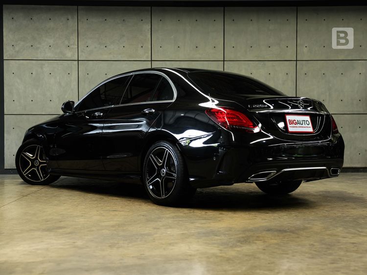 Mercedes-Benz C-Class 2021 C220 Sedan ดีเซล ไม่ติดแก๊ส เกียร์อัตโนมัติ ดำ รูปที่ 4
