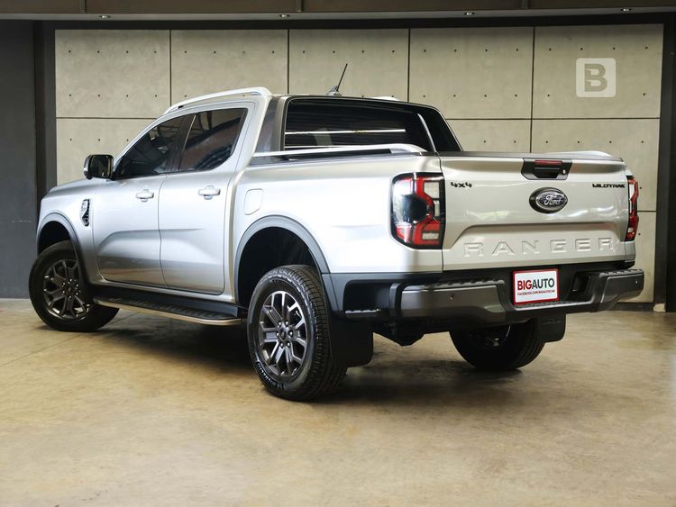 Ford Ranger 2024 2.0 Bi-Turbo 4WD Wildtrak Pickup ดีเซล ไม่ติดแก๊ส เกียร์อัตโนมัติ บรอนซ์เงิน รูปที่ 4