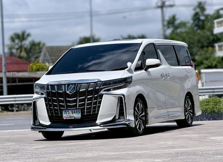 รถ Toyota Alphard 2.5 S C-Package สี ขาว
