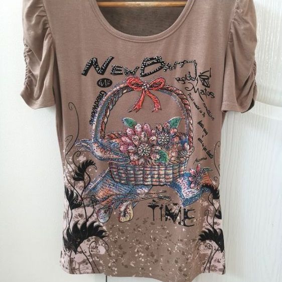 เสื้อแบรนด์ Zhen Nv Ren​ มือ​ 2 รูปที่ 2