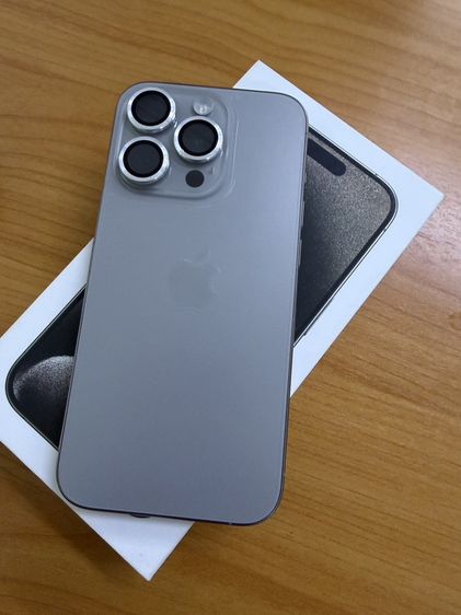 :iPhone 15 Pro 128GB Natural Titanium เครื่องสวย มีกล่องราคา: 21,900 รูปที่ 4