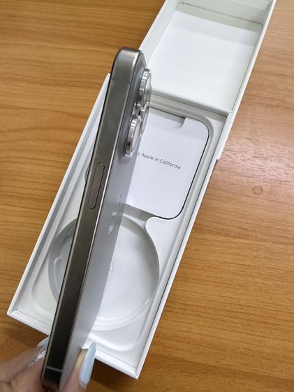 :iPhone 15 Pro 128GB Natural Titanium เครื่องสวย มีกล่องราคา: 21,900 รูปที่ 6