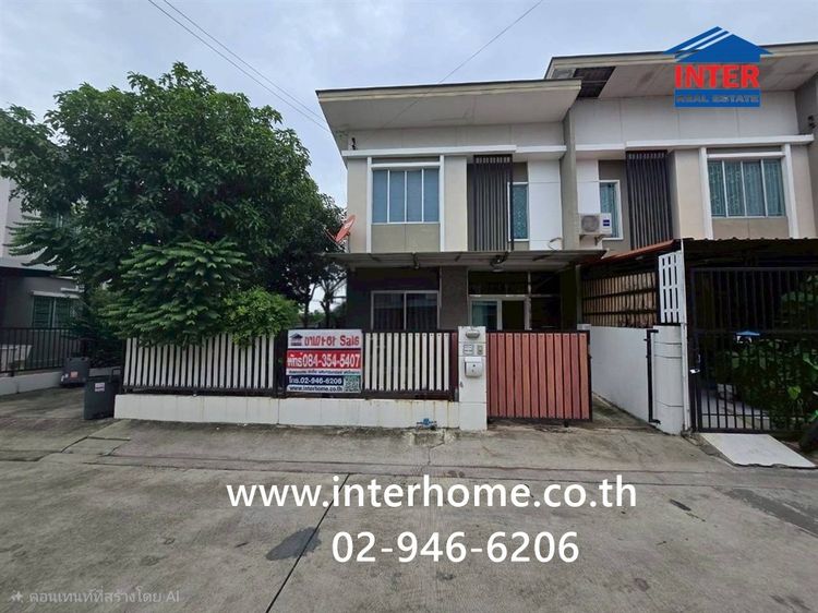 ทาวน์เฮ้าส์ 2 ชั้น 27.5 ตร.ว. หมู่บ้านพฤกษาวิลล์ 66-1 บางนา-หนามแดง ถนนบางนา-ตราด ถนนบัวนครินทร์ บางพลี สมุทรปราการ