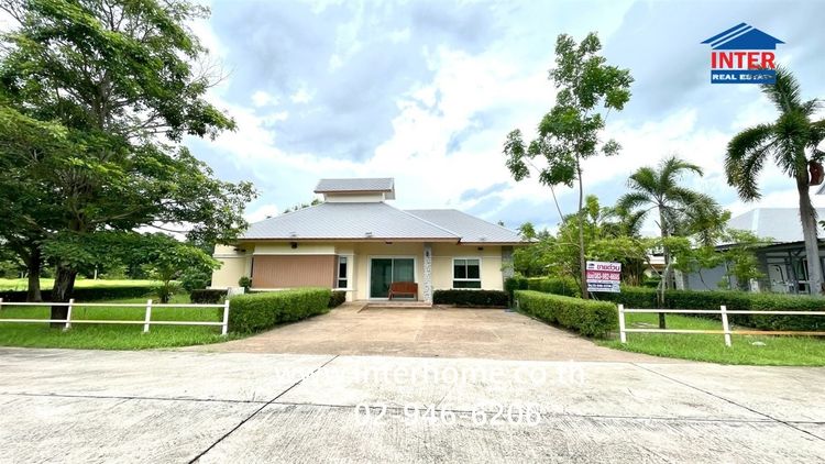 บ้านเดี่ยว 1 ชั้น 200 ตร.ว. โครงการ ชลพฤกษ์ รีสอร์ท ถนนรังสิต-นครนายก บ้านนา นครนายก