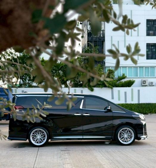 Toyota Alphard 2022 2.5 SC Van เบนซิน ไม่ติดแก๊ส เกียร์อัตโนมัติ ดำ รูปที่ 4