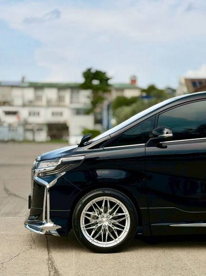 Toyota Alphard 2022 2.5 SC Van เบนซิน ไม่ติดแก๊ส เกียร์อัตโนมัติ ดำ รูปที่ 3